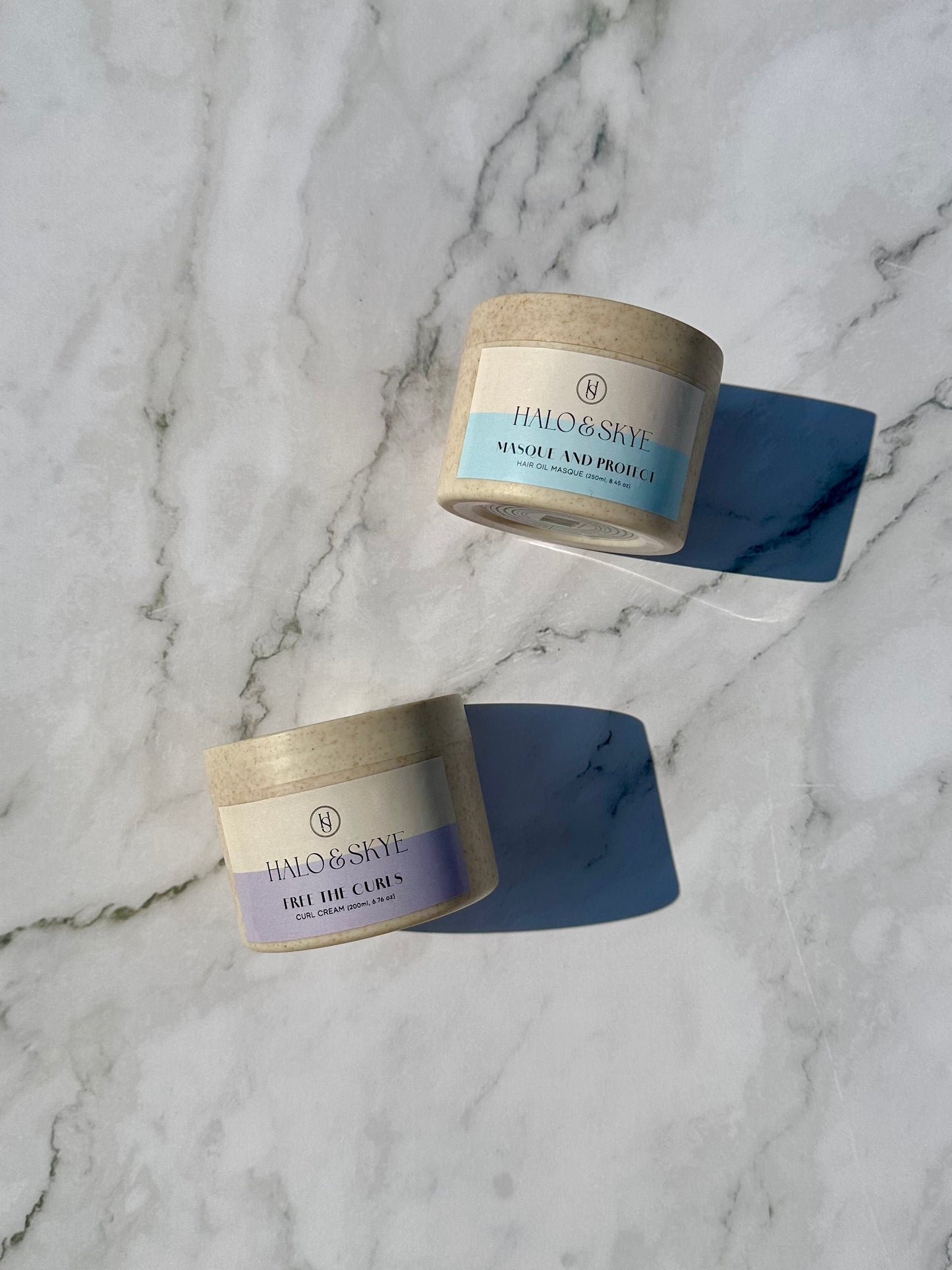 Curl Cream & Oil Treatment Masque Set